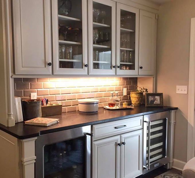 Cabinets Countertops And Lighting For Every Style Budget The Slide Background