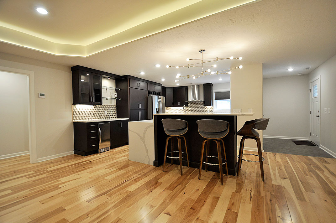 Cabinets Countertops And Lighting For Every Style Budget The Slide Background